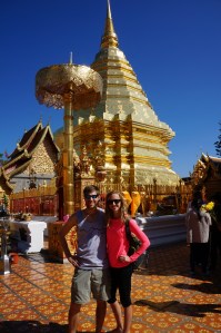 Wat Doi Suthep (all of the temples here are beautiful)