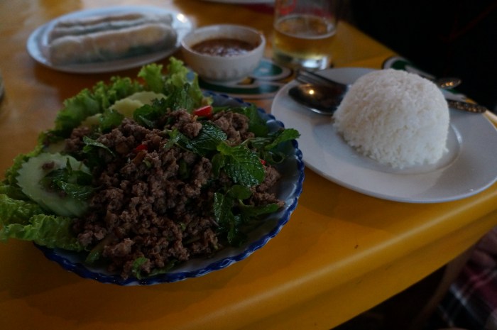 Alison's Top Pick: Beef Laap with Sticky Rice
