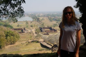 View from the top of the temple ruins. The stairs on the way up were crumbling and crooked; likely prolific at tearing ligaments.
