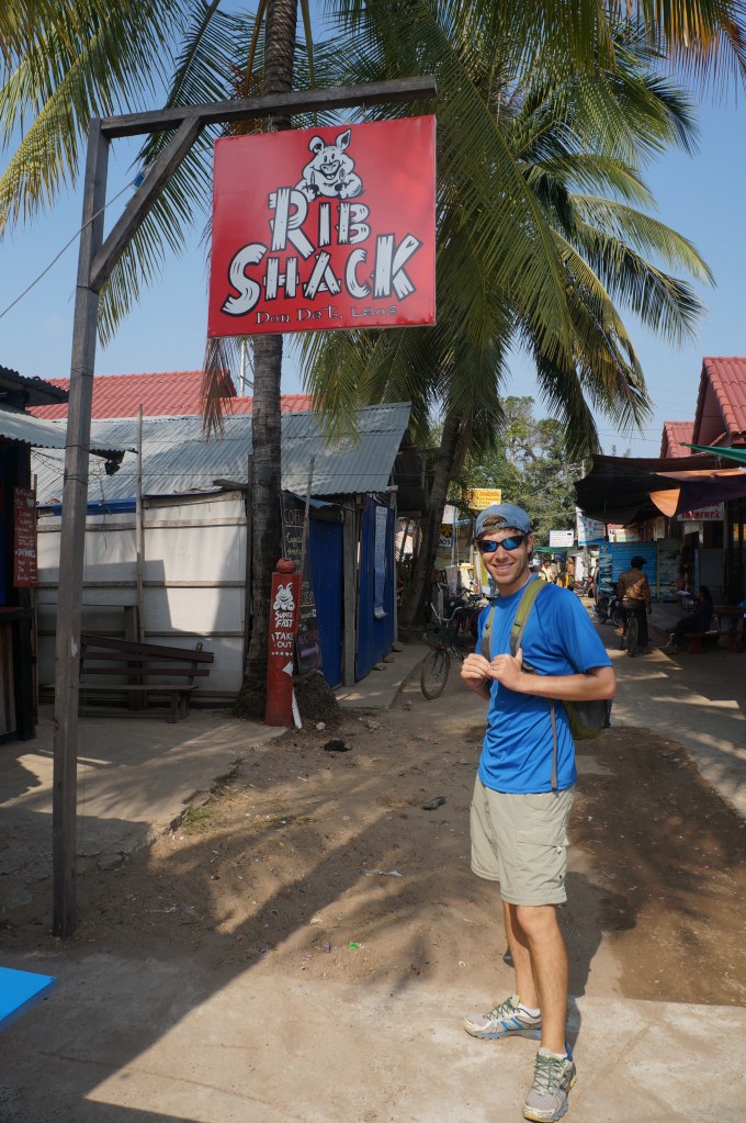After being on the island for only a matter of seconds, Brian quickly found what would have been his favorite spot! Unfortunately, they weren't open.
