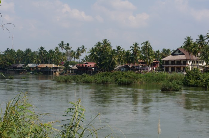 Beautiful view of Don Khon's coastline