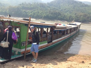 It doesn't get any better than a slow boat ride (even if it is slow)!