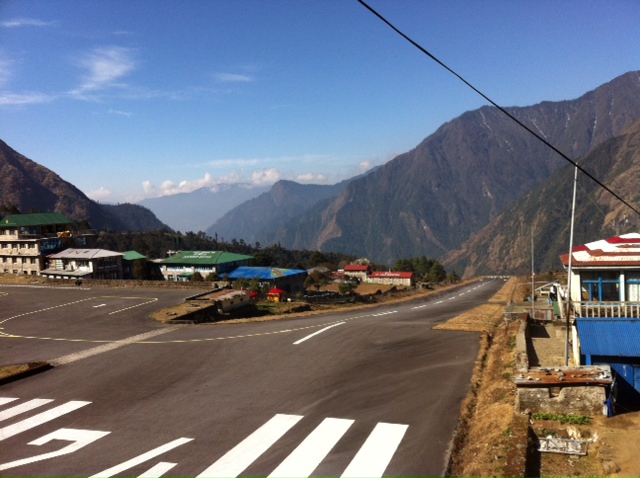 Runway at Lukla airport