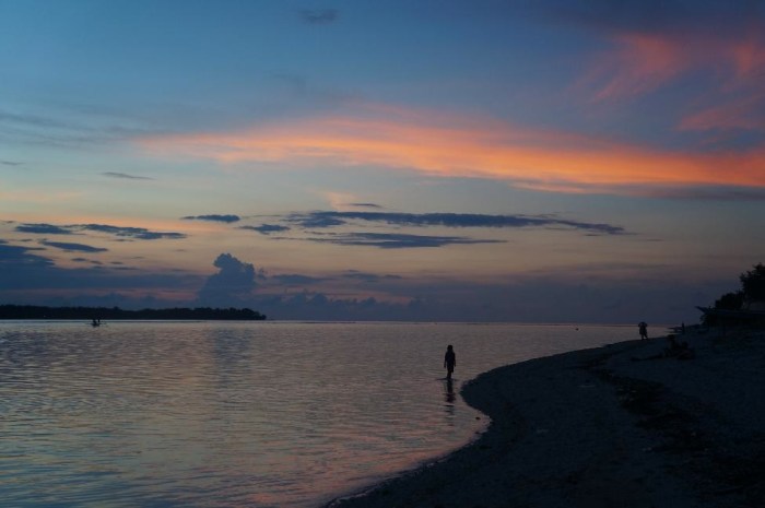 You'll get this almost all to yourself on the sunset side