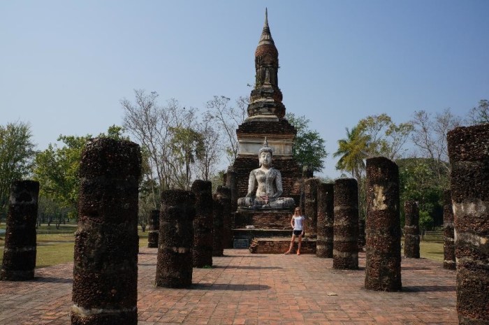 But getting off the beaten path to see the ancient ruins of Sukhothai was cool, too!