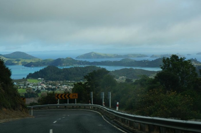 Driving in Coromandel Peninsula