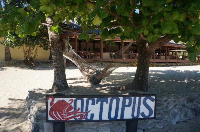 Brian enjoying the hammock while on Fiji time!