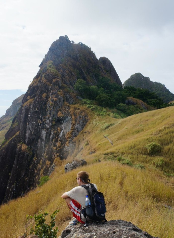 Brian pondering something - perhaps life?