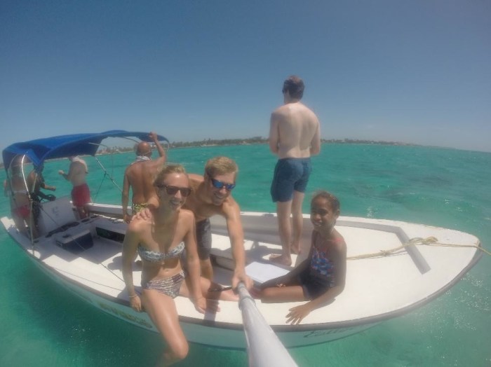 Look at the color of that water!