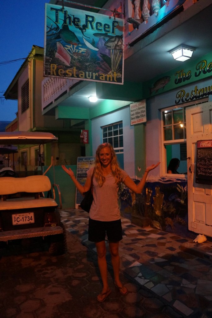 Reef Restaurant serves fresh whole snapper every night