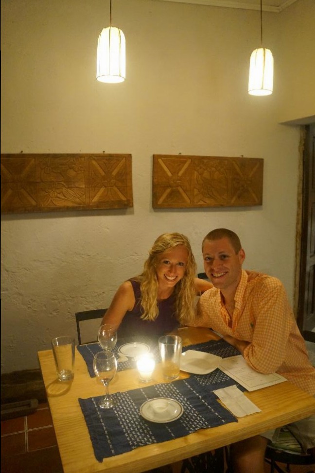 Our two year anniversary dinner at Origami Organic & Oriental. Yes, we were craving some Asian cuisine!