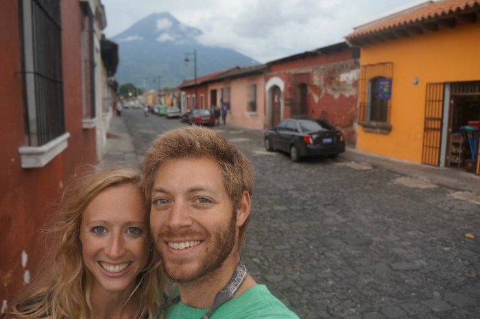 The Agua Volcano provides a gorgeous city backdrop.