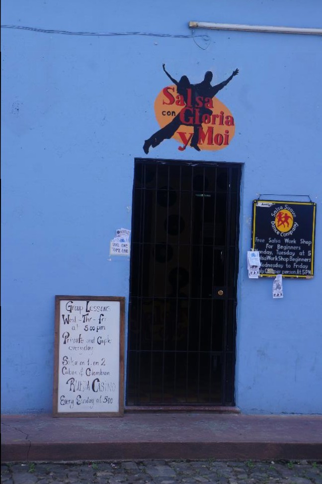 Want to try out salsa? Go to a free group salsa lesson on Monday and Tuesday nights!