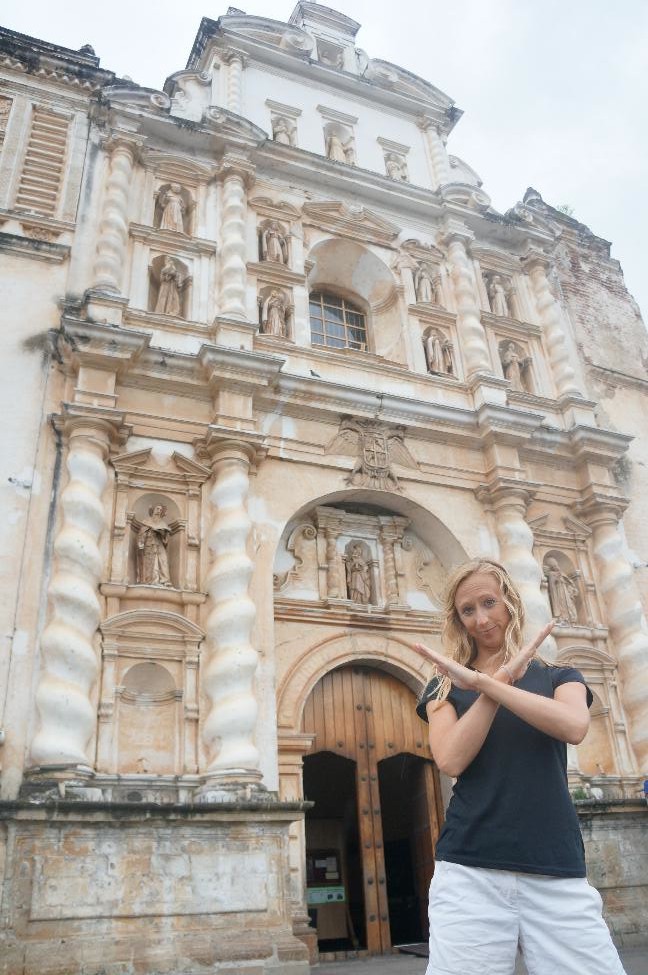 Who wears short shorts? Considering I was kicked out of the San Francisco Church while we were trying to tour it, apparently I do!