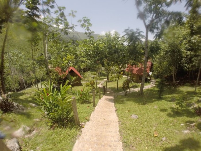 Our digs at El Portal, right next to park entrance