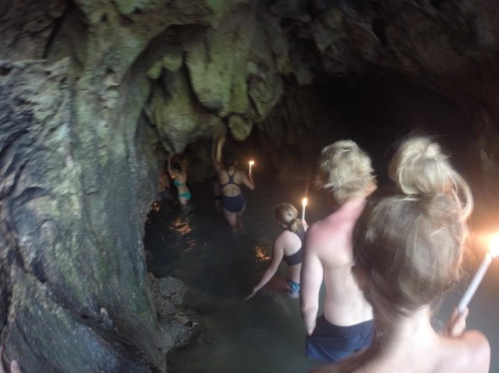 Entering the cave of death