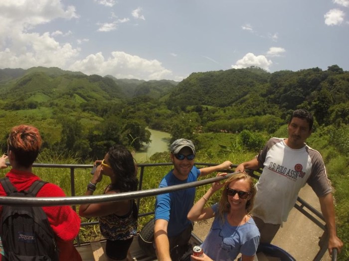 Leaving Semuc with some new friends. Go US polo!