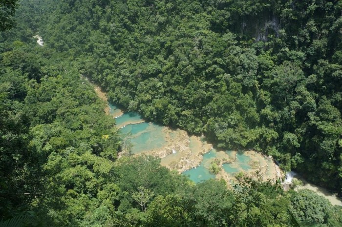 These pools are the main attraction of Semuc Champey