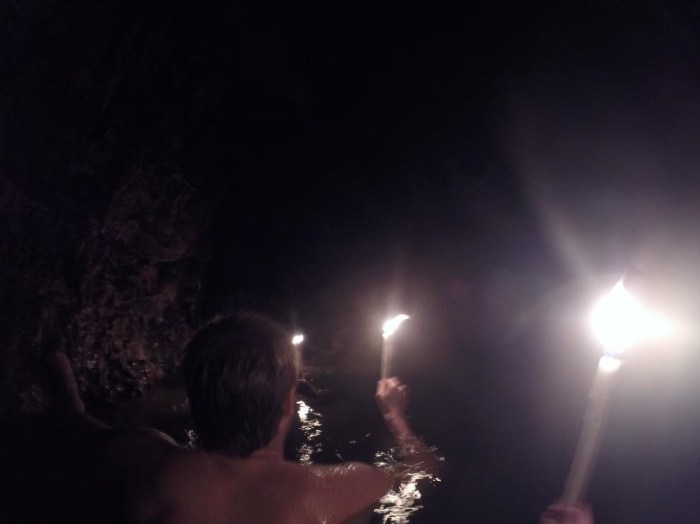 Trying to keep the candle from going out