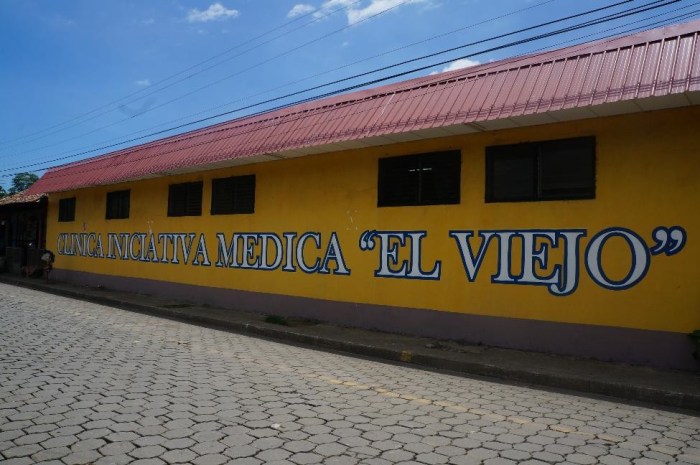 The medical clinic in El Viejo, Nicaragua.