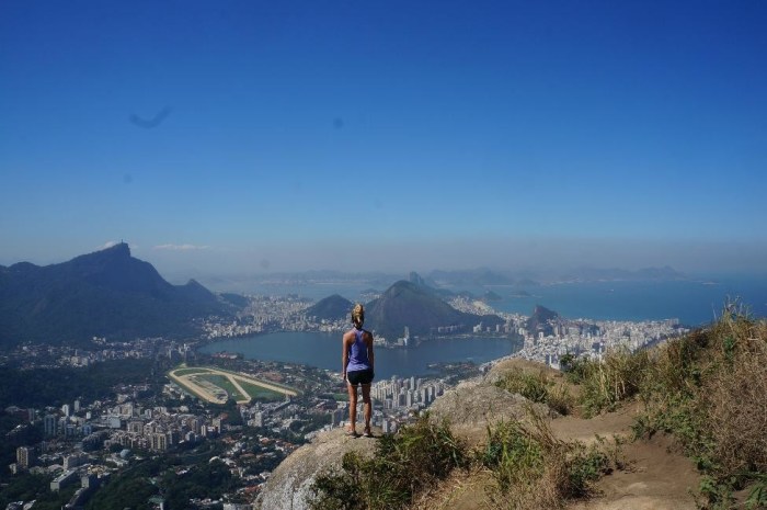 Alison at two brothers peak