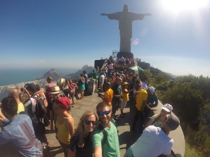 Can't miss seeing this guy while in Rio