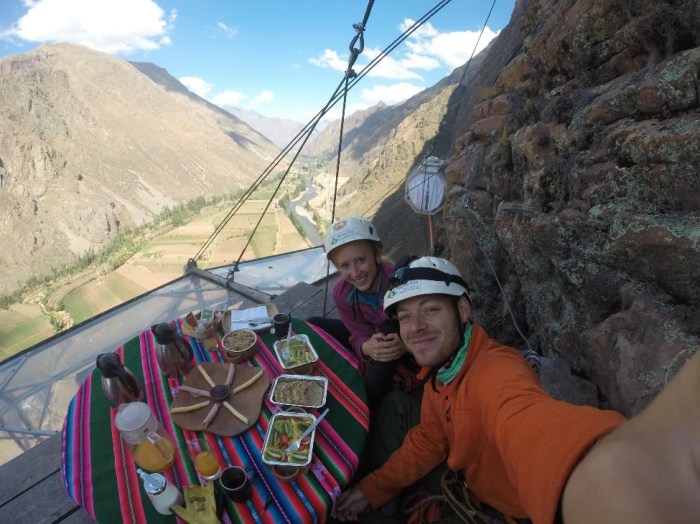 Unfortunately Alison wasn't able to enjoy this breakfast