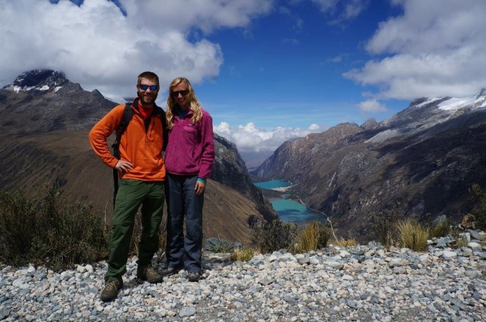 Gorgeous view on our drive to the trailhead.