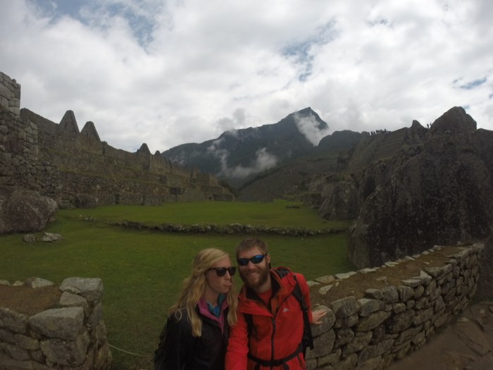 When at Machu Picchu, stick your tongue out? Not exactly the best look..