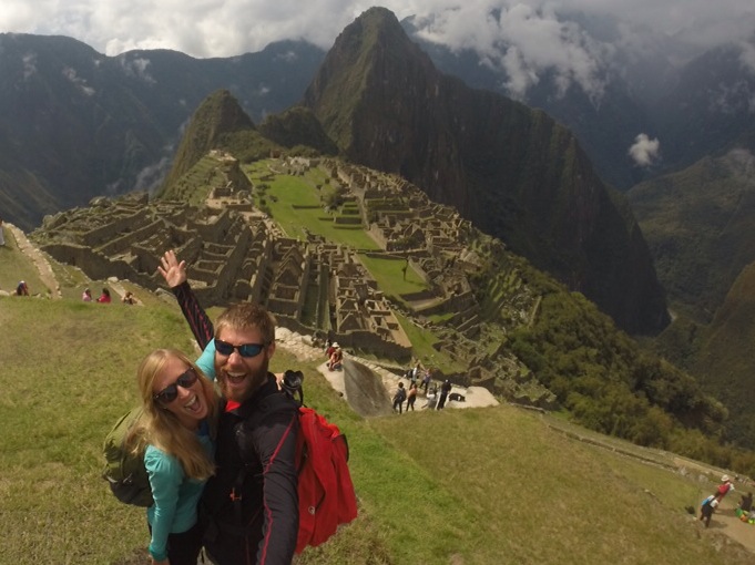 After a foggy and rainy start to our day, it was a Machu Picchu miracle that the sun came out!