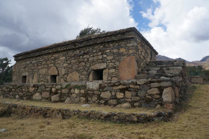 There used to be a bunch of mummies in there