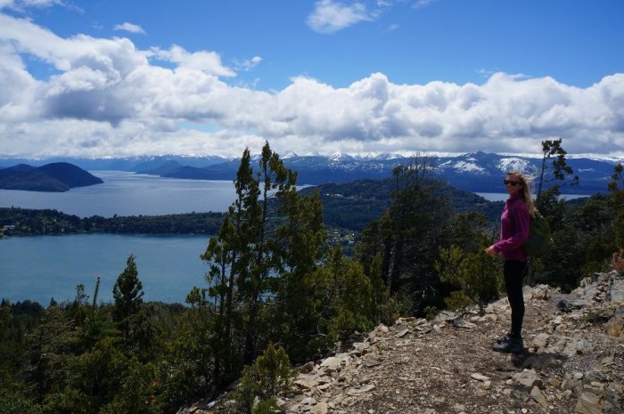 As soon as we arrived at the top the winds picked up!