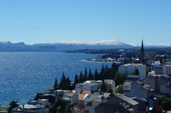 View overlooking the lake