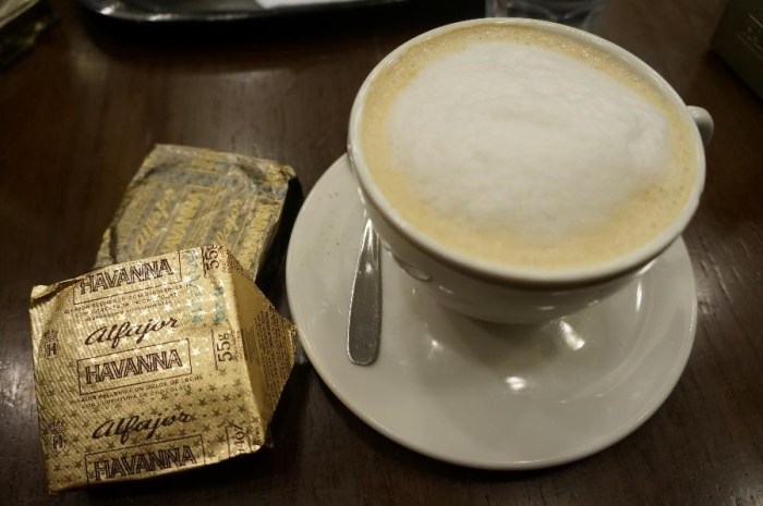 It's not atypical in Argentina to spend two hours drinking coffee and munching on a few alfajores