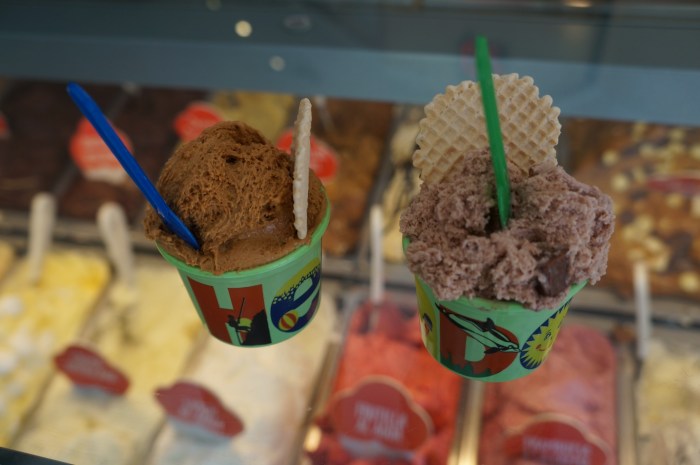 Don't forget to save room for dessert. The gelato is tough to beat.